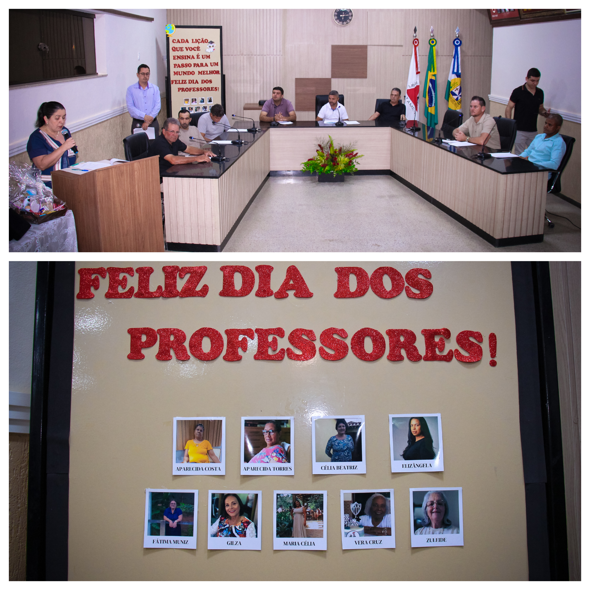 CÂMARA MUNICIPAL DE CAPUTIRA PROMOVE HOMENAGEM PARA PROFESSORES