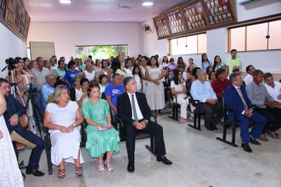 Vereadores, prefeito e vice tomam posse para mandato em Caputira